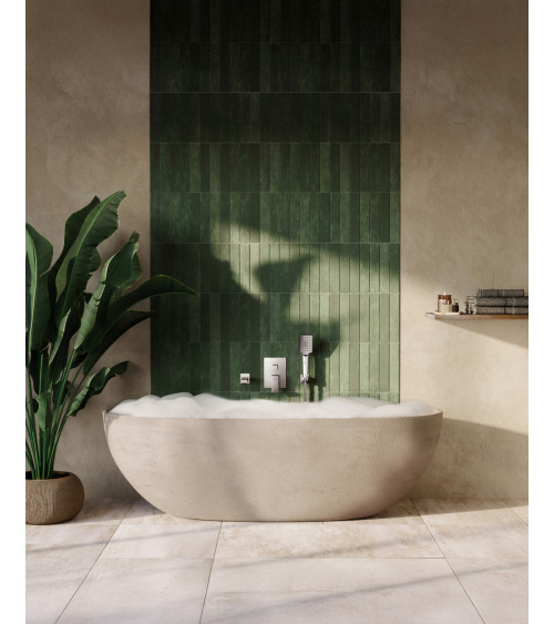 ARS Chrome Zestaw podtynkowy 2-funkcyjny z wylewką wannową