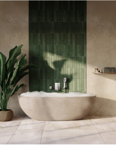 ARS Chrome Zestaw podtynkowy 2-funkcyjny z wylewką wannową