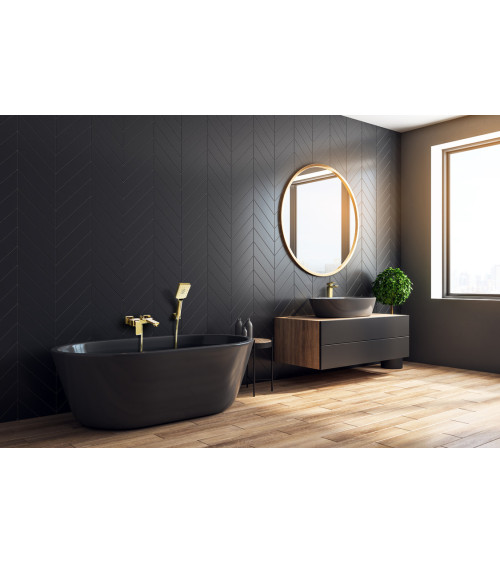 LOFT Gold Zestaw natryskowy punktowy, 3-funkcyjny