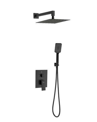 ARS Black Zestaw natryskowy podtynkowy