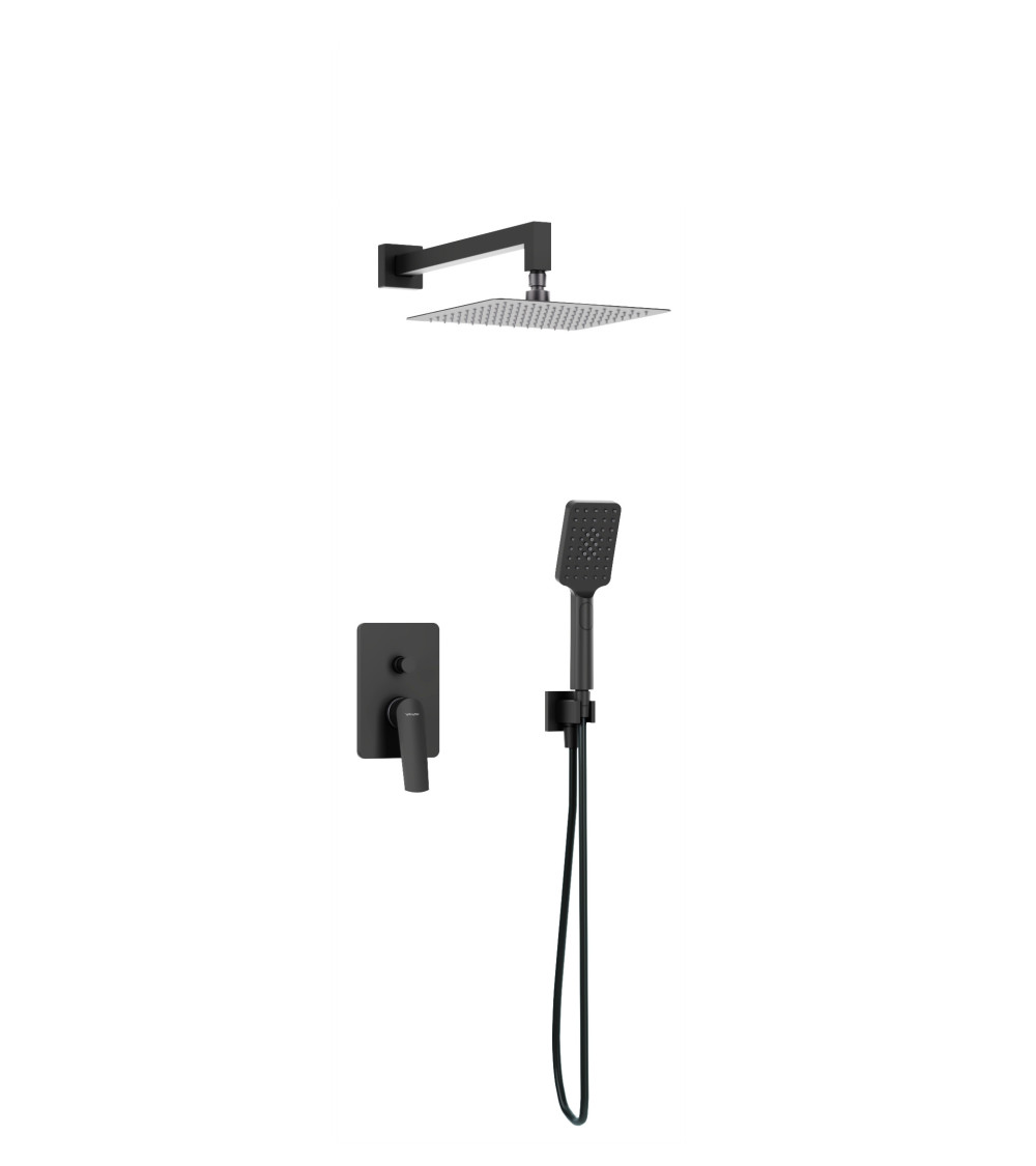 LOFT Black Zestaw natryskowy podtynkowy