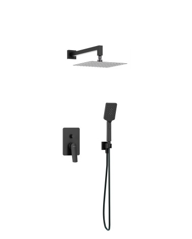 LOFT Black Zestaw natryskowy podtynkowy