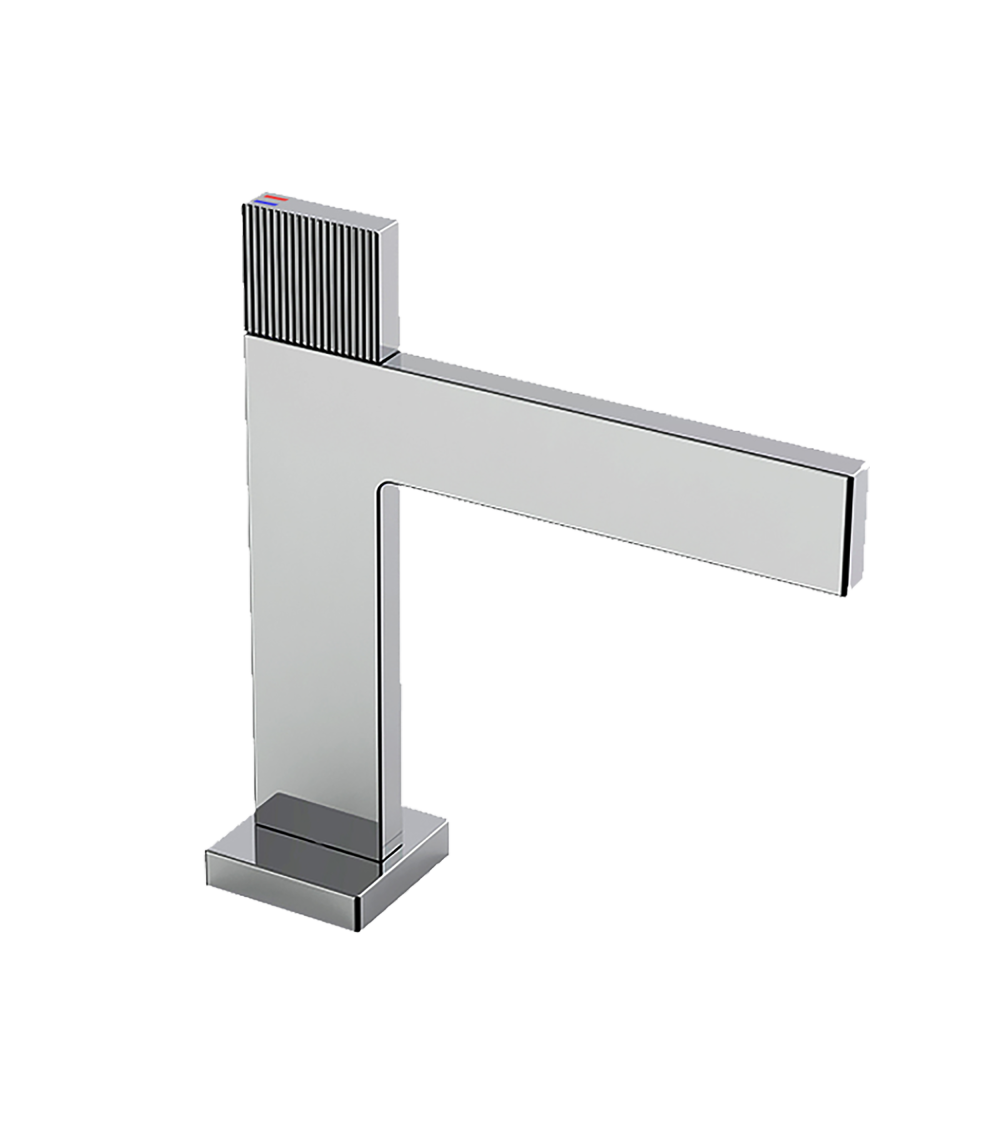 VARSO Chrome Bateria umywalkowa stojąca bez korka spustowego