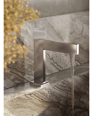 VARSO Chrome Bateria umywalkowa stojąca bez korka spustowego