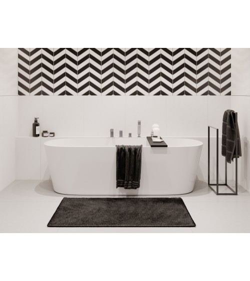 ARS Gun Metal Bateria wannowa 4-otworowa stojąca z akcesoriami