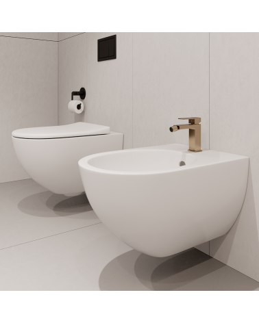 ARS Brushed Gold Bateria bidetowa