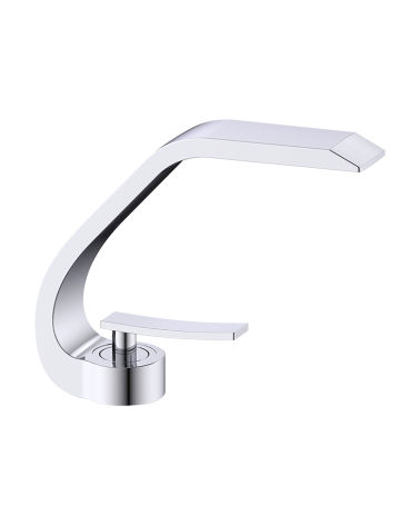 ASSO Chrome Bateria umywalkowa stojąca bez korka spustowego