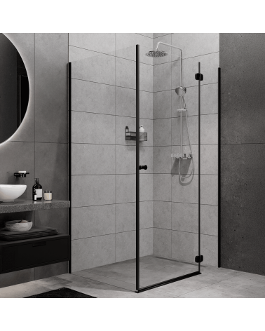 DECOR Chrome Kolumna natryskowa z baterią natryskową