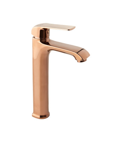 Bateria umywalkowa stojąca, nablatowa, wysoka