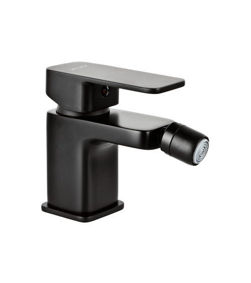 LOFT Black Bateria bidetowa stojąca z korkiem spustowym