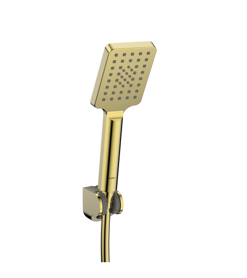 LOFT Gold Zestaw natryskowy punktowy, 3-funkcyjny