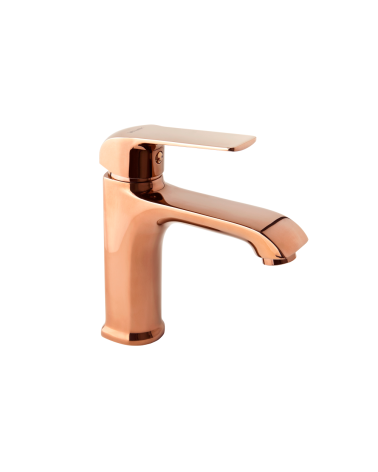 Bateria umywalkowa stojąca z automatycznym korkiem spustowym