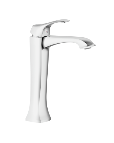 Bateria umywalkowa stojąca, nablatowa, wysoka