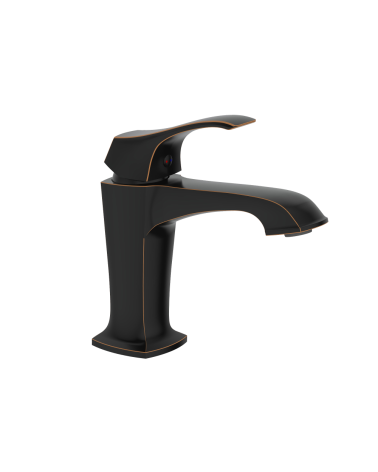 Bateria umywalkowa stojąca z automatycznym korkiem spustowym, nablatowa