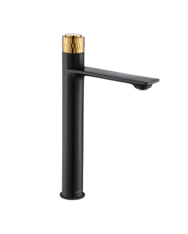 Bateria umywalkowa stojąca, nablatowa, wysoka