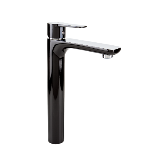 Bateria umywalkowa stojąca, nablatowa, wysoka