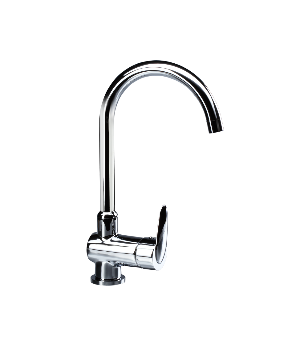 Bateria kuchenna stojąca z dźwignią z boku