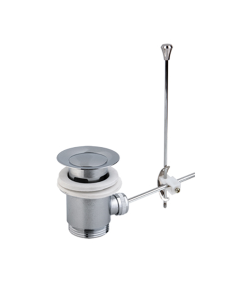 Korek spustowy metalowy z cięgnem