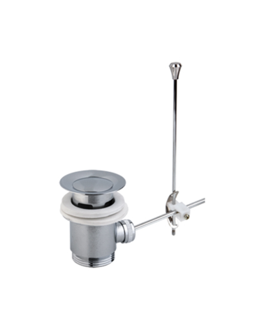 Korek spustowy metalowy z cięgnem