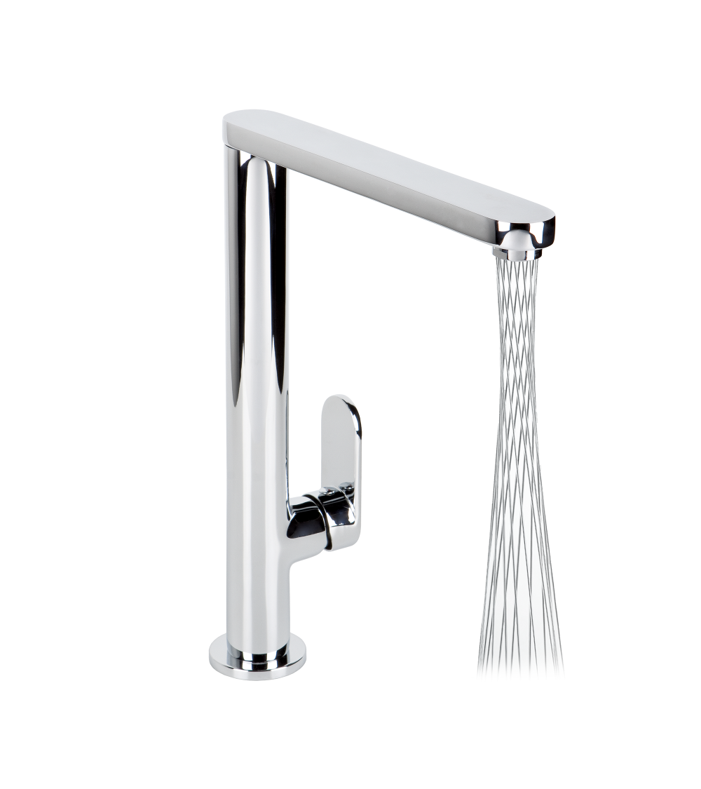 Bateria kuchenna stojąca z dźwignią z boku