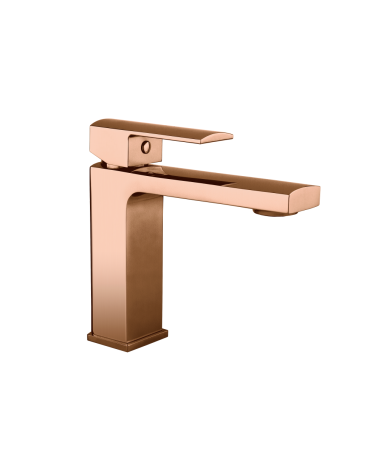 ENZO SATIN COPPER Bateria umywalkowa stojąca