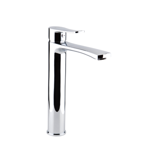 Bateria umywalkowa stojąca, nablatowa, wysoka