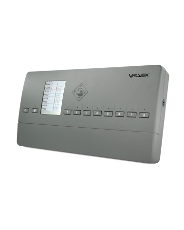 8-kanałowa listwa sterowania ogrzewaniem podłogowym LCD, bezprzewodowa