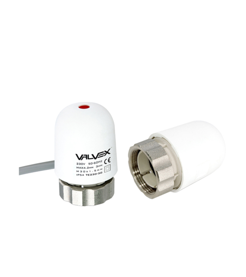 Głowica termoelektryczna, przewodowa