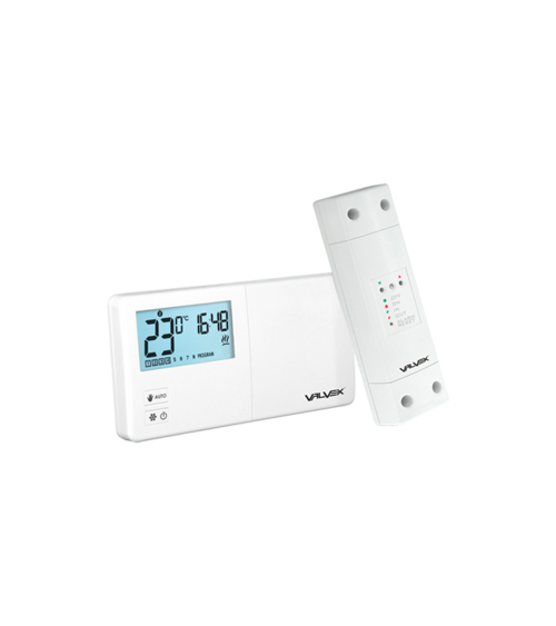 Tygodniowy regulator temperatury, bezprzewodowy