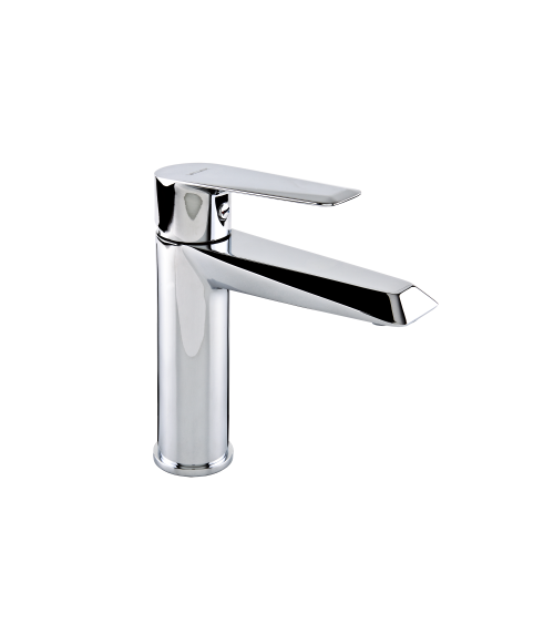 Bateria umywalkowa stojąca z automatycznym korkiem spustowym