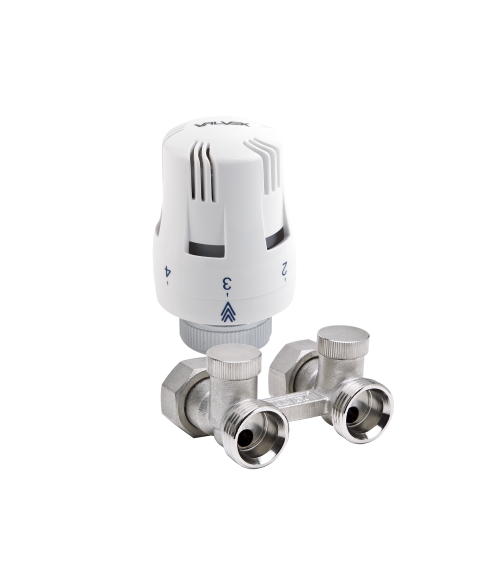 Zestaw termostatyczny prosty z zaworami VKO