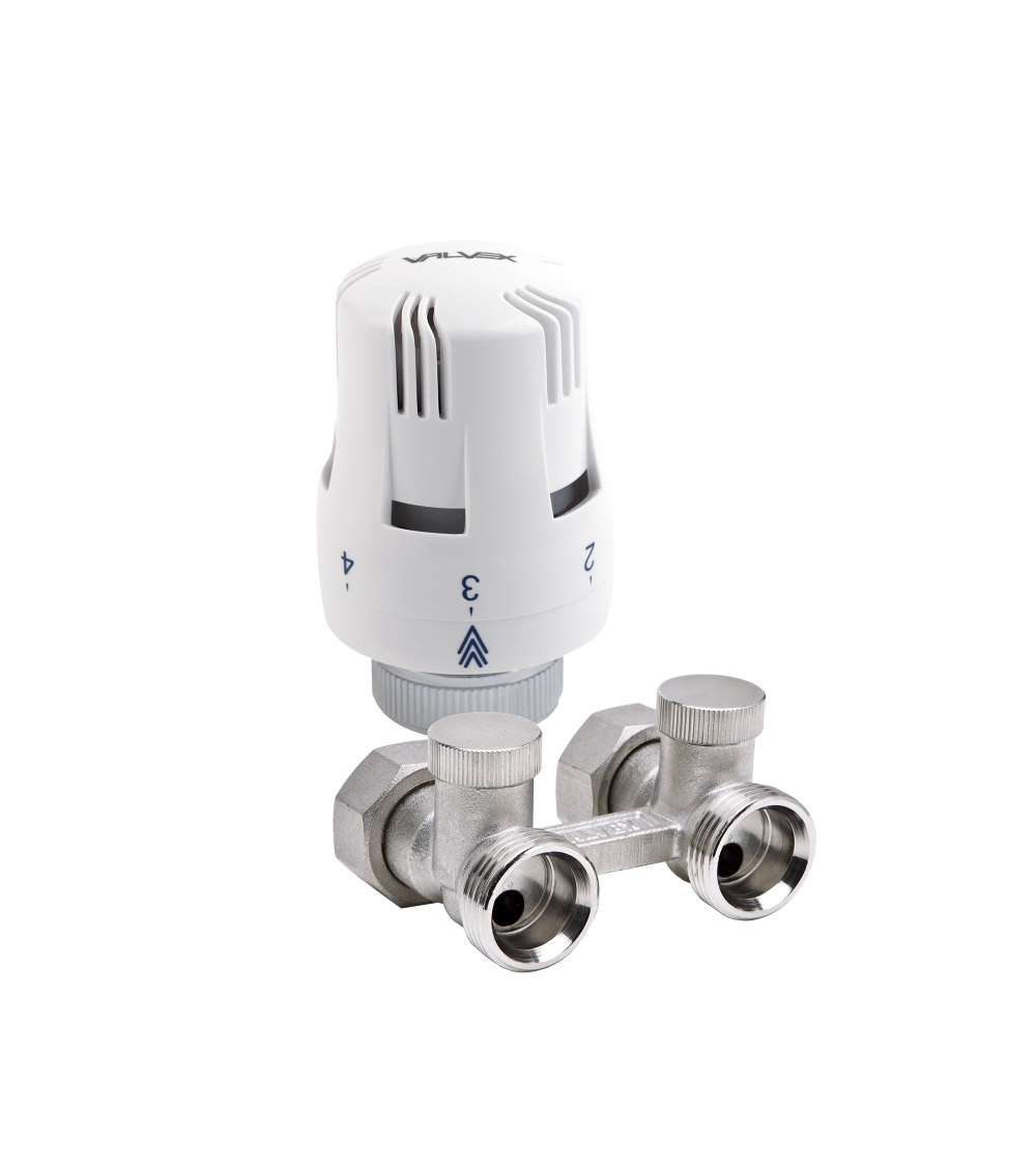 Zestaw termostatyczny prosty z zaworami VKO