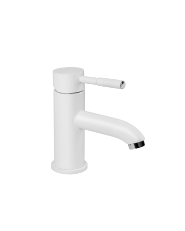 Bateria umywalkowa stojąca z mechanicznym korkiem spustowym, nablatowa