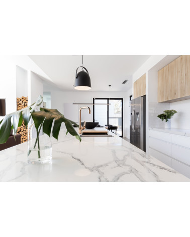 Bateria kuchenna stojąca z dźwignią z boku