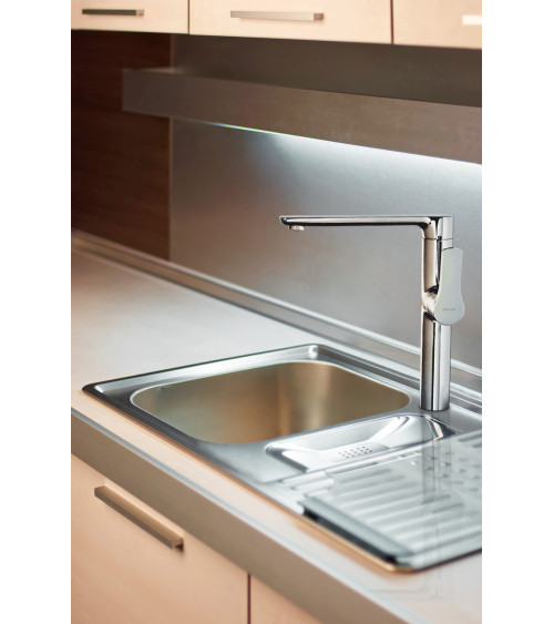 Bateria kuchenna stojąca z dźwignią z boku