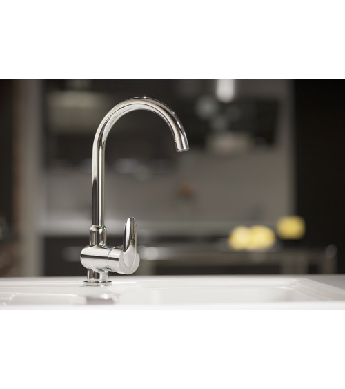 Bateria kuchenna stojąca z dźwignią z boku