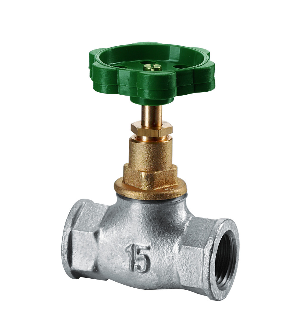 Zawór przelotowy żeliwny (M83), G1/2"