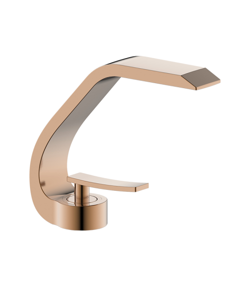 ASSO Satin Cooper Bateria umywalkowa stojąca bez korka spustowego