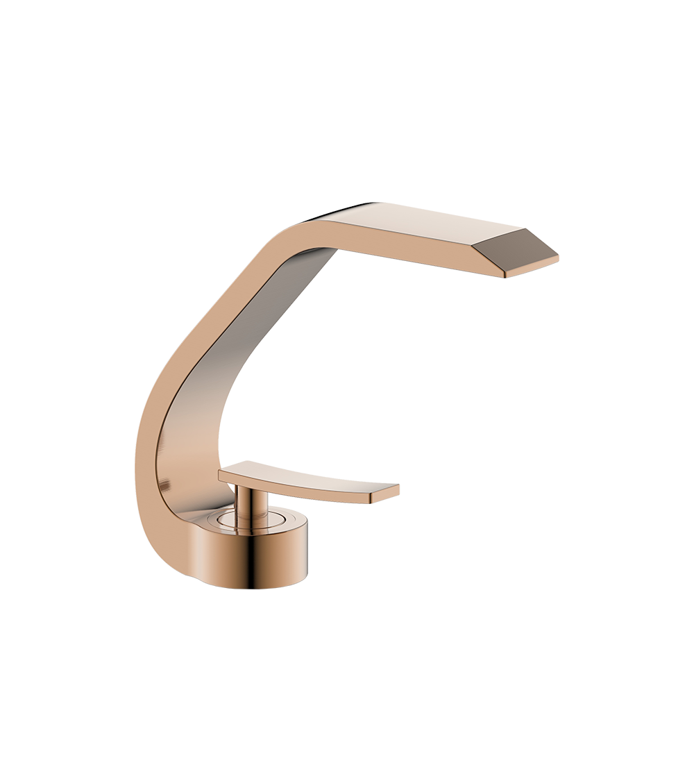 ASSO Satin Cooper Bateria umywalkowa stojąca bez korka spustowego