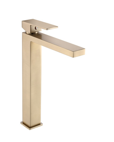 ARS Brushed Gold Bateria umywalkowa stojąca, wysoka