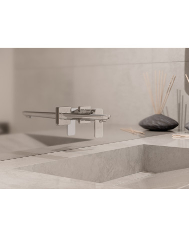 LOFT Chrome Bateria umywalkowa podtynkowa z wylewką