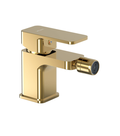 LOFT Gold Bateria bidetowa stojąca z korkiem spustowym